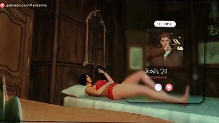 Sims 4 Hottest MILF Mom Fuck - Hardcore 3D Sex with Big Tits Brunette