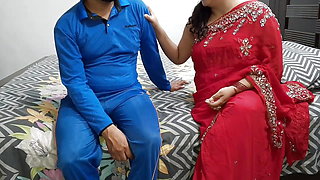 Laal saree pehan kar neighbor aunty na apni friend ka beta sa sex kia