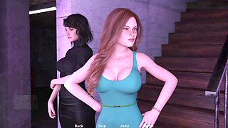 Qboy catches his landlady having some secret fun in the basement