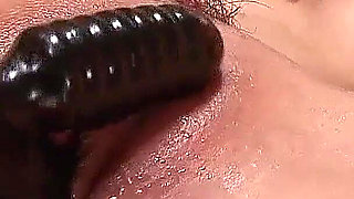 Gangbang Asian party with sexy tied up teen and cumshot shower