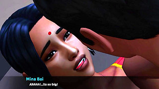 In the Morning, I Was Lying in Bed, and Mina Bai Came and Sucked My Dick, Then I Fucked Her.