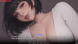 Cute Sexy Stepsister Gives Amazing Blowjob - Obsessed Lucy Part 02 By VNGTrash