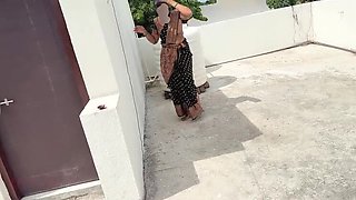 Sexy Komal Doggystyle Fucking on Terrace with Friend - Indian Homemade HD