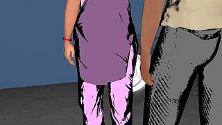 Neha Bhabhi Cheating on Husband - Big Natural Tits Indian Aunty Unhappy Marriage POV