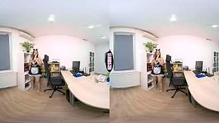 At the Office - Maid gets Raunchy - No2StudioVR