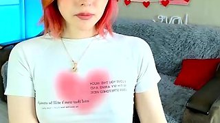 Amateur redhead Russian teen