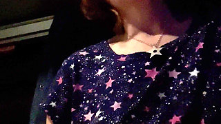 Tit flashing train striptease as I get ready for bed whilst on a 65 hour journey from L.A. to Chicago