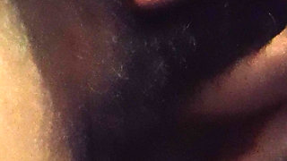 Hairy MILF Fingering Herself