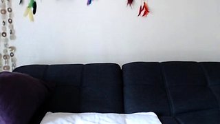 Cute amateur webcam teen girl toying pussy on webcam