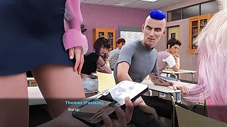 3D animated adventures with auntie and a shy African teen