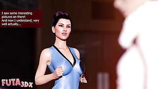 Playful jade at big cock video