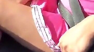 Old Man Picks up Cheerleading Teen at the Park and Gets Head