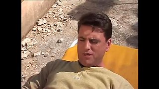 Nancy Sweet Takes a Hot Break with a Big Cumshot Outdoors