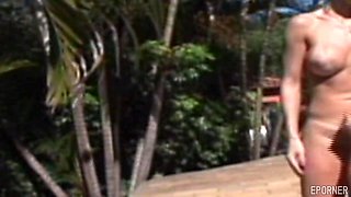 Brunette Mom and Hottie Ignite Wild Outdoor Passion