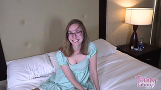 Babysitter Claire Gets Teen Pussy Filled