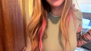 Accidentally impregnate my hot blonde stepsister when she was bouncing on my cock