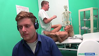 Cherry Kiss  Ricky in Doc seduces cheating Serbian babe - FakeHospital