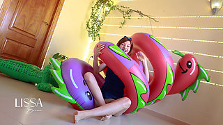 I Am the Prey of a Giant Inflatable Snake