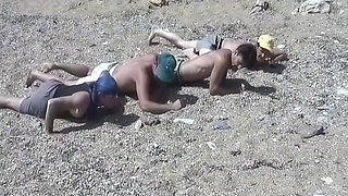 Horny Turkish Guy Fucks My Pussy at the Beach