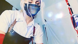 Amateur handjob POV clip that ends with a messy cumshot