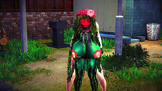 Fucking a Watermelon in the Park : Hentai Monster Girl