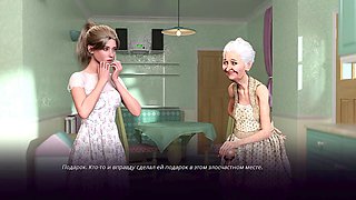 Busty 3D anime babe with big nipples in a wild hentai adventure