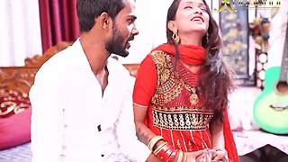 Desi Romance With Newly Married Wife