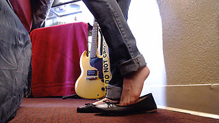 Shoeplay Wrinkled Soles Ballet Flats