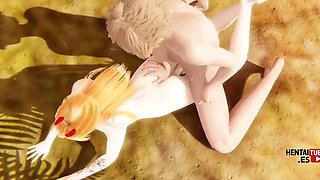 Chainsaw Man Hentai - Power Fucked in the Beach - Asian Japanese Manga Anime Porn