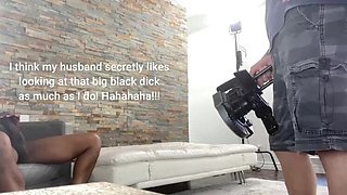 Helena Price Gets Her Hairy Pussy Destroyed By Richard Mann's Big Black Cock - Squirting Orgasm & Cuckold Action!