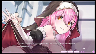 Kaiju Princess 2 Scenes - The Fake Nun Confession