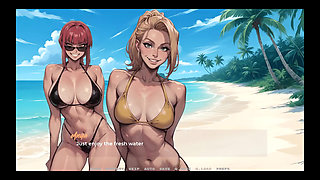 My New Girlfriend Taboo Hentai Game Ep.25 Tiny Bikini for Huge Step Sis Ass!