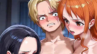 Sabo,nami,and Robin (ffm) Op