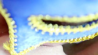 Thai Female Nurse And Patient With Broken