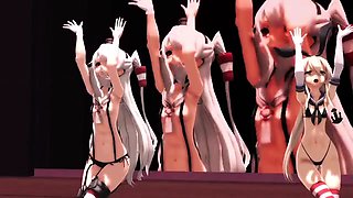 Awesome hentai anal sex with stunning excited nurse