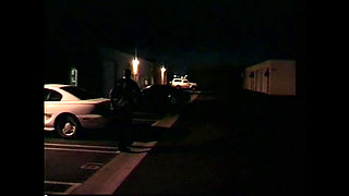 Beautiful Black Slut Fucked in the Parking Lot by Monster Black Cock