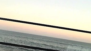 Petite amateur redheaded teen pisses and sucks cock