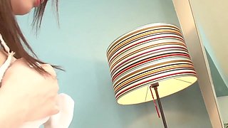 Skinny Teen 18+ Gags On A Huge Cock Then Gets Fucked To A Cumshot - Ayumi Kobayashi And Chinatsu Kurusu