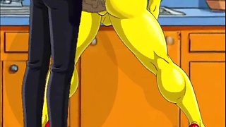 Desi Housewife Rough Anal Fuck in Kitchen - Octopussy