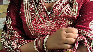 Desi Indian Suhagraat Sex Video, Beautiful Indian Bride First Night Sex