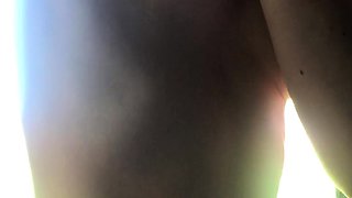 Small titted brunette amateur anal nailed at home