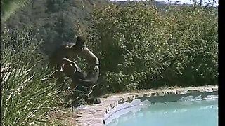 Hot Vintage Busty MILF with Hairy Pussy Fucked and Cumshot in Mouth by Monster Black Cock