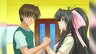 Big tailed babe in steamy hentai gets creamed while wearing sexy stockings