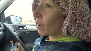 Inexperienced Turkish stepmom gives her cherry stepson a handjob