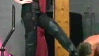 Humiliating hanging out whipping
