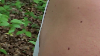 Boy Seduce German Curvy BBW Mature Kathy Deep to Suck His Dick at Public Place