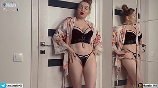 Stepmom And Stepson Speak The Same Language - Muddy Xxx!! - POV handjob for Big dick