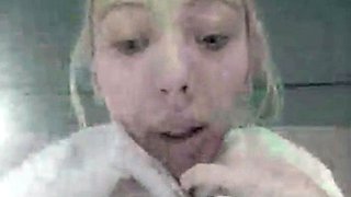 Amateur Blonde Teen Plays Solo with Toy Webcam Porn