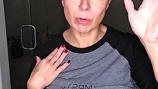 Leann amateur beautiful brunette with big boobs
