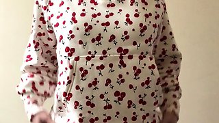 Brunette Solo Webcam Masturbation